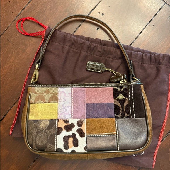 Coach Handbags - Vintage Coach Patchwork Shoulder Bag